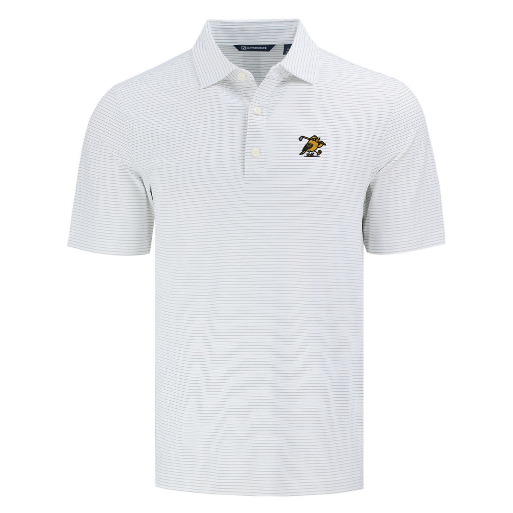 Yellowhammer Golf + Cutter & Buck - Forge Fine Line Stripe Polo