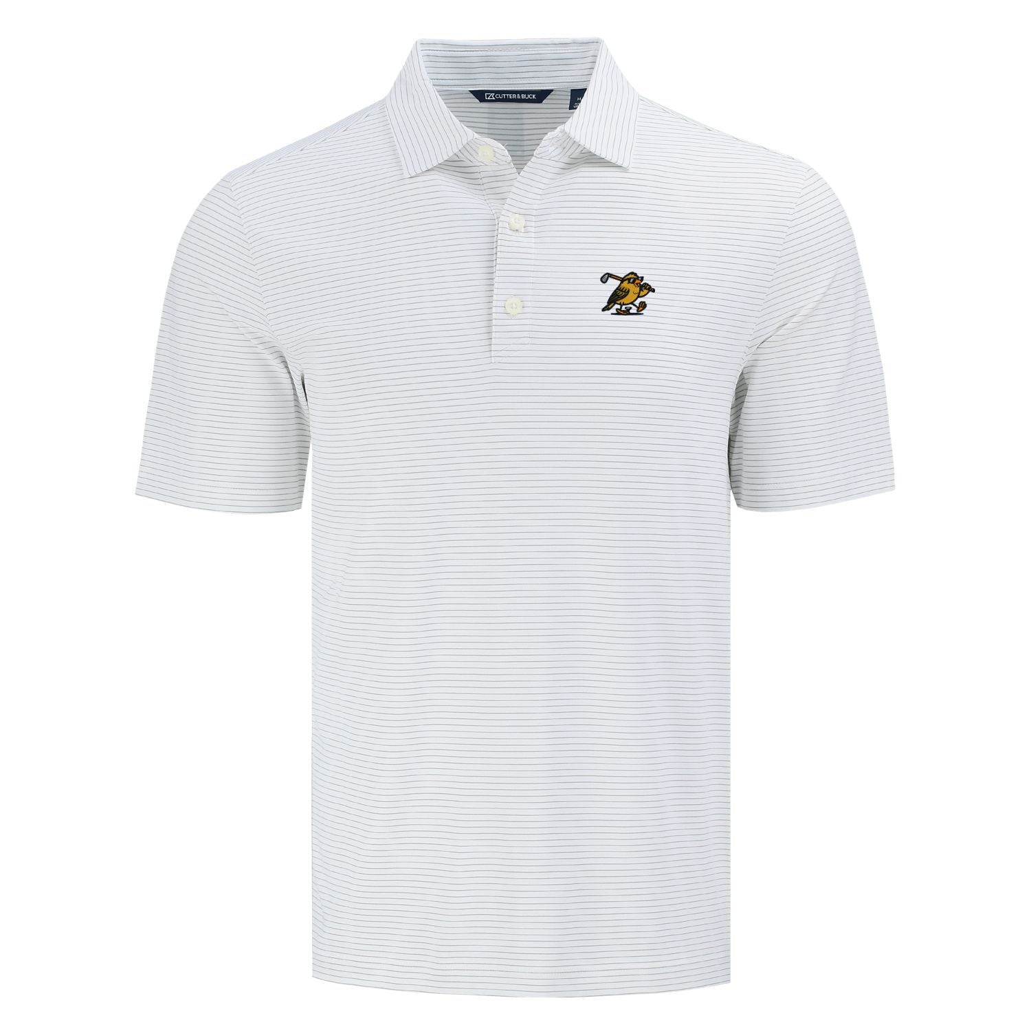 Yellowhammer Golf + Cutter & Buck - Forge Fine Line Stripe Polo